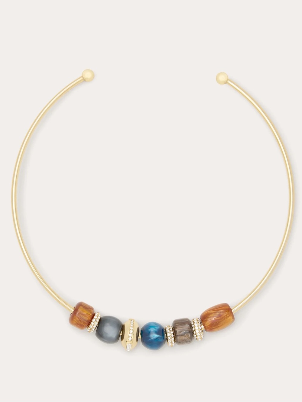 Maya Beaded Collar Necklace